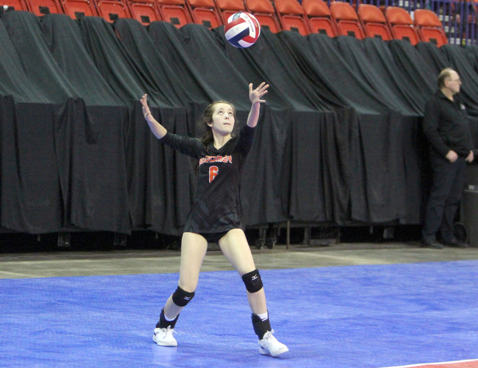 Bloomer volleyball vs McFarland 11-8-19